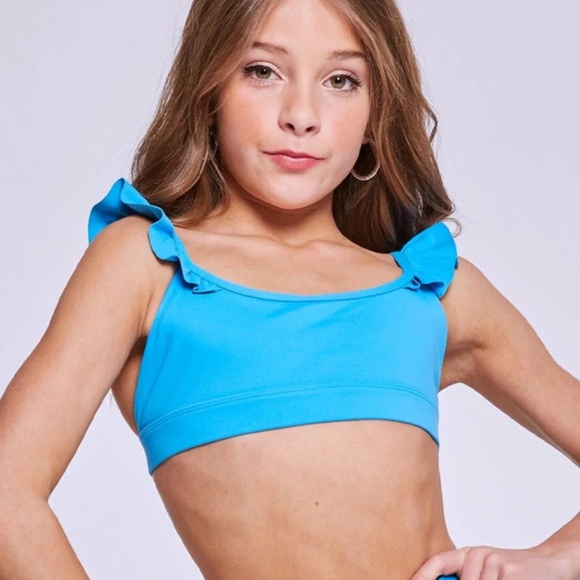 Jo + Jax Ruffled Up Dance Top- Set of 3 (YXL) - Picture 2 of 14